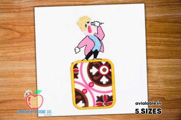 A Singer Giving Performance Applique Review