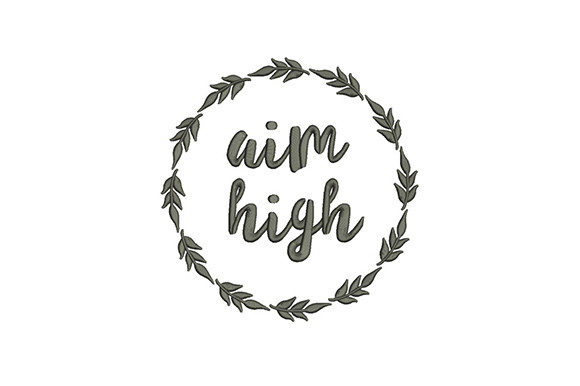 Aim High Wreath Embroidery Review