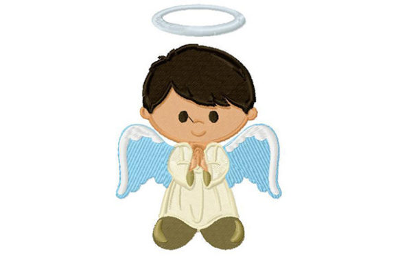 Baby Boy Angel Praying Embroidery Design Review
