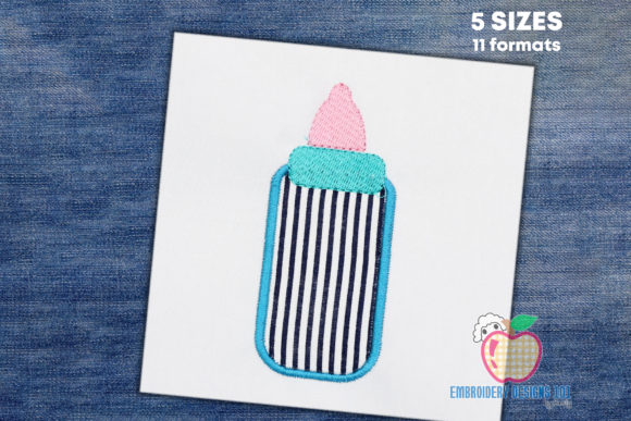 Baby Feeding Bottle Embroidery Review