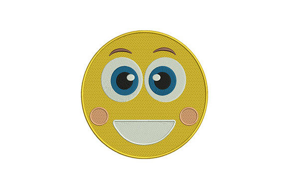 Beaming Mouth Emoji Embroidery Review