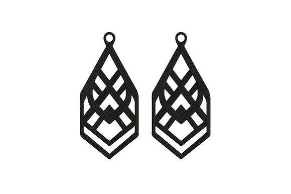 Big Dangle Earrings Embroidery Review