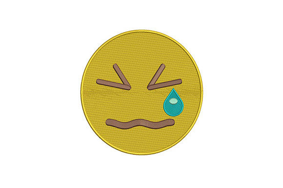 Crying Emoji Embroidery Design Review