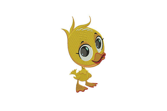 Cute Baby Duck Embroidery Design Review