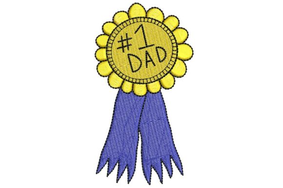 Father’s Day 1 Dad Embroidery Design Review