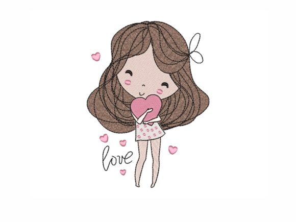 Girl with a Heart Embroidery Review for Etsy Sellers