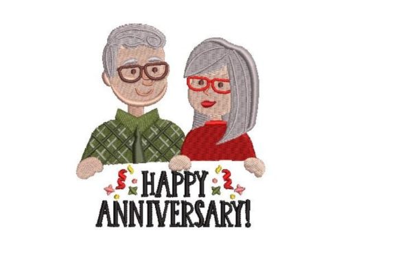 Happy Anniversary Embroidery Review
