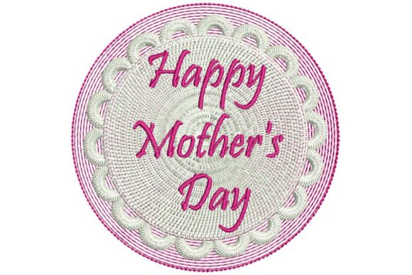 Happy Mothers Day Cake Embroidery Design Review