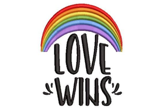 Love Wins Embroidery Design Review