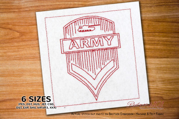Military Tank Insignias Redwork Review