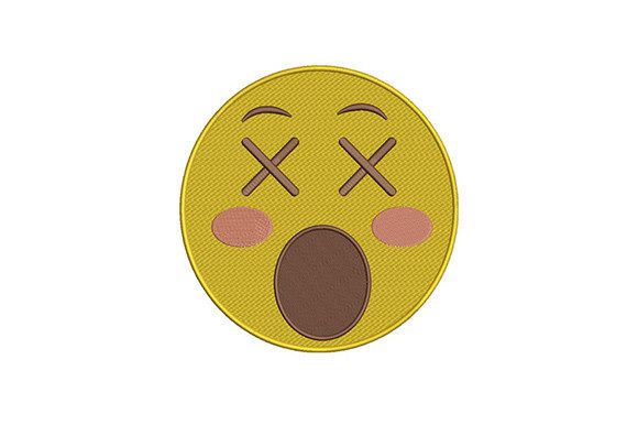 Open Mouth Face Emoji Embroidery Review