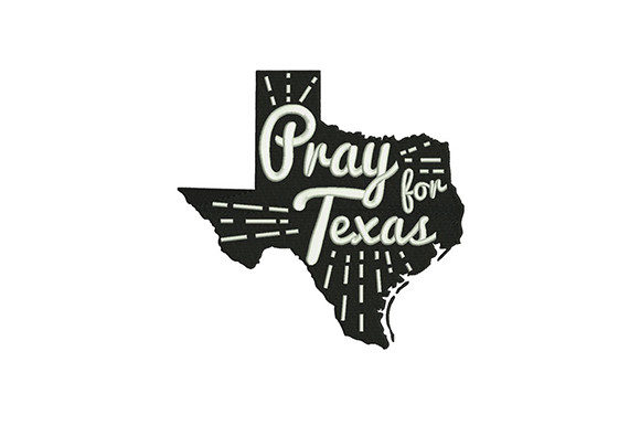 Pray for Texas Sign Embroidery Review