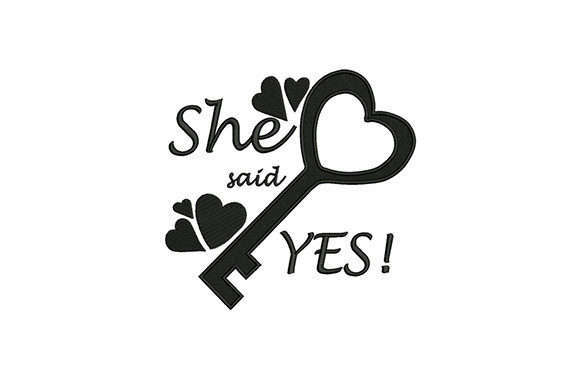 She Said Yes Embroidery Review