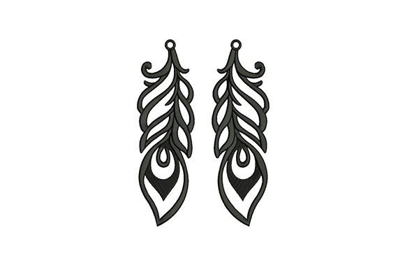 Silhouette Earrings Embroidery Design Review