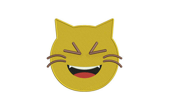 Smiling Cat Emoji Embroidery Review