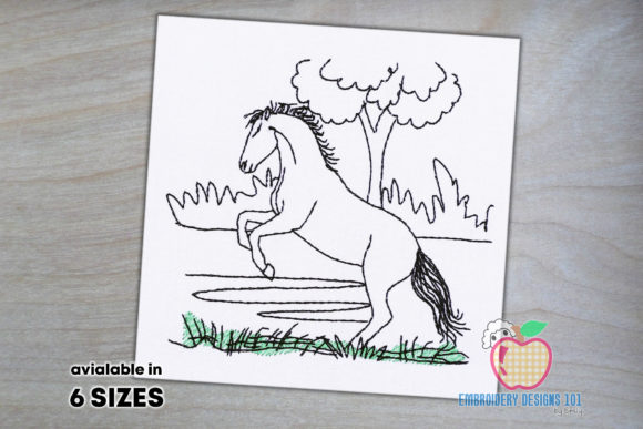 Wild Horse in Forest Quick Stitch Review